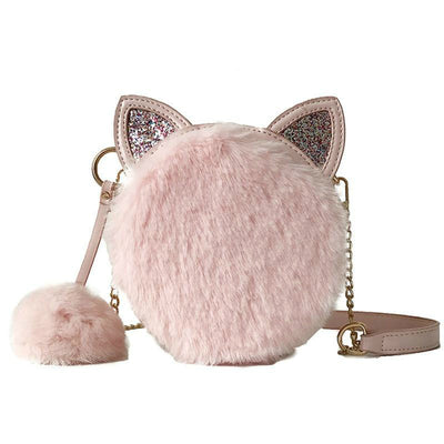 Cute Ears Pompon Furry Bag - Well Pick Review