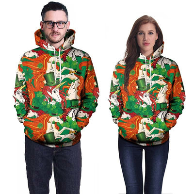 3D Unicorn St.Patrick's Day Hoodie - Well Pick Review