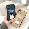 3D Embroidery Penguin iPhone Case