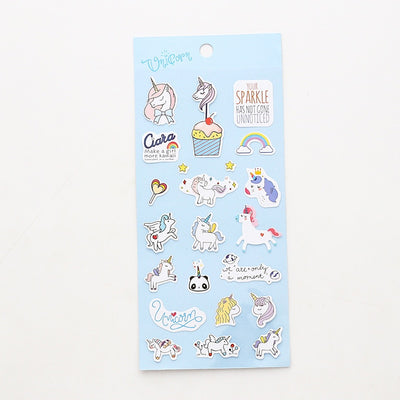 3pcs Cute Unicorn Sticker Set - Well Pick Review