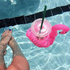Mini Flamingo Donuts Tree Floating Inflatable Drink Holder Set