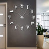 Modern Unicorn Decor Wall Clock