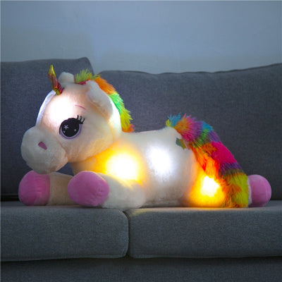 Big Fluffy Rainbow Unicorn LED Toy - Well Pick Review