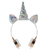 Sparkling Unicorn Hologram Headphones