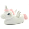 White Unicorn With Wings Slippers