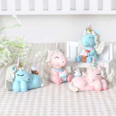 4Pcs/Set Unicorn Fairy Miniature - Well Pick Review