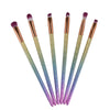 6pcs Rainbow Glitter Soft Makeup Brush Set - Well Pick Review