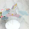 Rainbow Unicorn Birthday Party Cake Topper