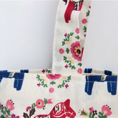 Handmade Unicorn Print Tote Bags