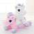 65cm Pink White Unicorn Fluffy Plush Toy