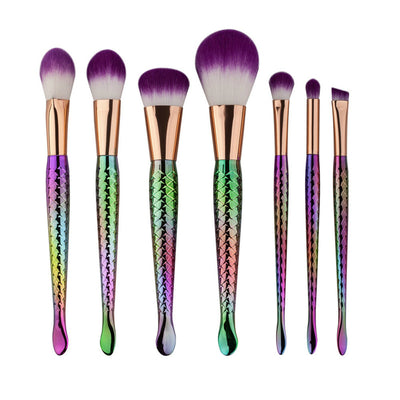 5-7pcs Mermaid Makeup Brushes Set - Well Pick Review