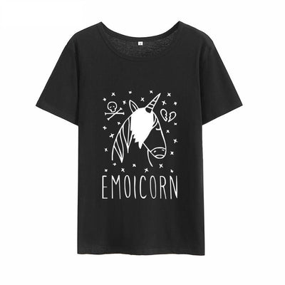 Emoicorn Harajuku T-shirt