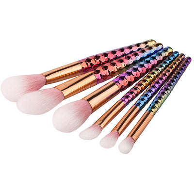 6pcs Rainbow Makeup Brush Set - Well Pick Review