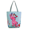 Unicorn Canvas Tote Bag