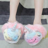 Colorful Unicorn Plush Slippers - Well Pick Review