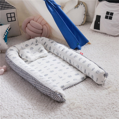 Baby Nest Bed With Pillow