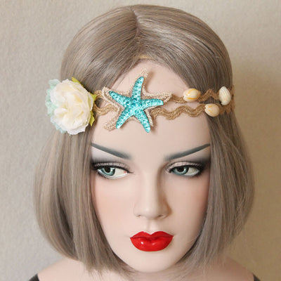 Mermaid Sea Shell Handmade Headband