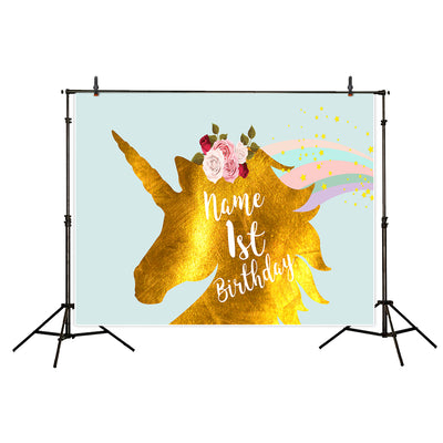 Custom Princess Unicorn Birthday Party Backdrop - Well Pick Review