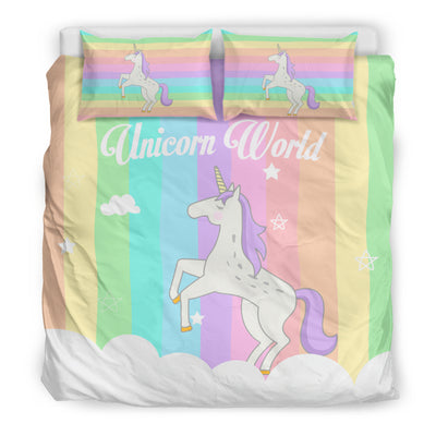 Unicorn World™ Bedding Set