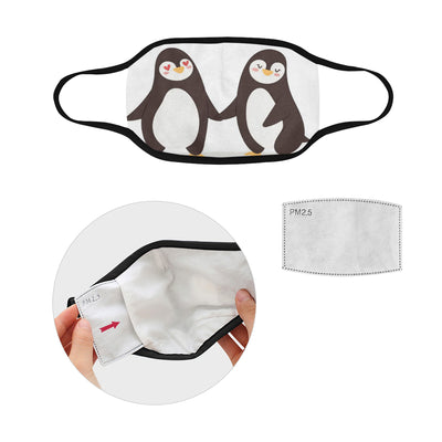 Penguin Couple Mask