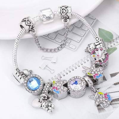 Stunning Unicorns Beads Bracelet