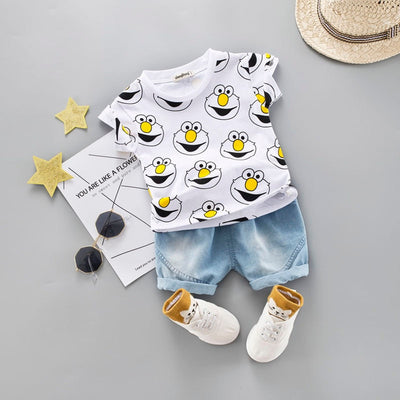 Cartoon Baby Boy Clothing Set