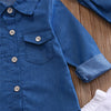 Denim Baby Shirt/Skirt Set