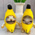 Funny Banana Cat Toy Keychain