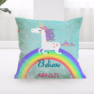 "Unicorns Believe In Miracles" Pillow Cover - Well Pick Review