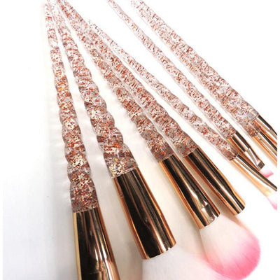 Crystal Unicorn Horn Makeup Brushes - Well Pick Review