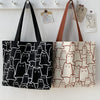 Cat Pattern Canvas Bag