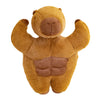 Muscular Capybara Funny Plush Toy