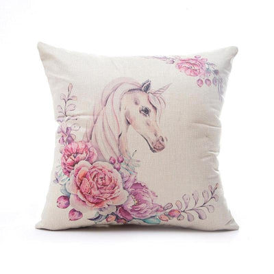 Unicorn Flower Pillowcase