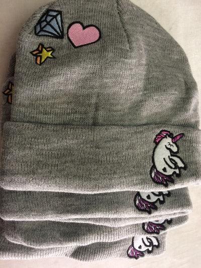 Unicorn Embroidery Kid Hat