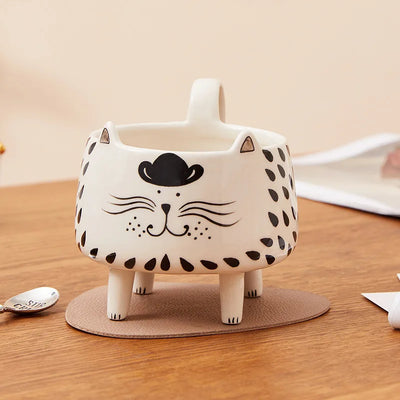 Funny Standing Cat Mug