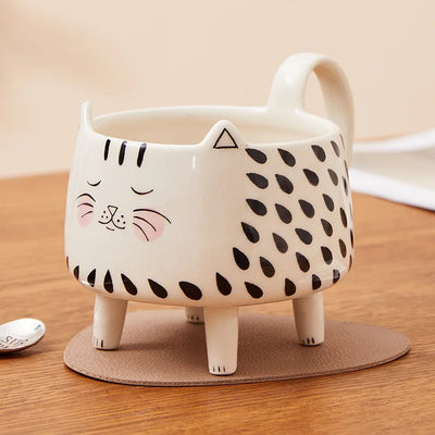 Funny Standing Cat Mug