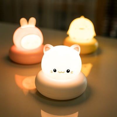 Cute Duck/Cat/Rabbit/Bear Night Light