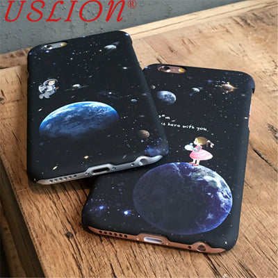 Outer Space Couple Phone Case