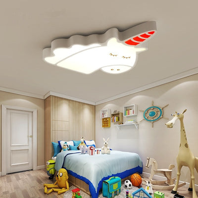 Modern Unicorn LED Ceiling Lamp