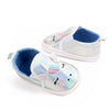 Silver Unicorn Baby Shoes