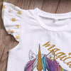 Unicorn Baby Girl Cotton T-shirt
