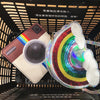 Rainbow & Camera Sequin Handbag