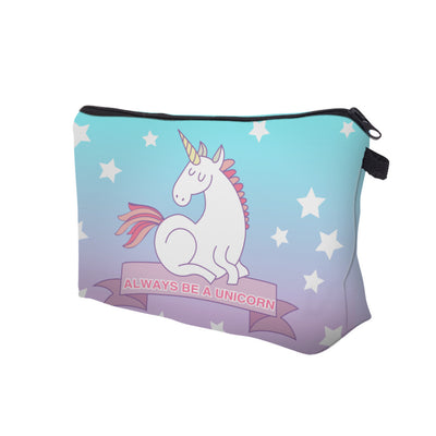 Bluish Purple Unicorn Cosmetic Bag - Well Pick Review