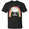 Rainbow Chubby Unicorn t-shirt