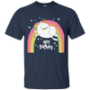 Rainbow Chubby Unicorn t-shirt