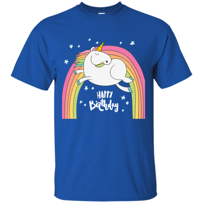 Rainbow Chubby Unicorn t-shirt