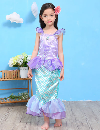 Little Mermaid Fancy Princess Dress