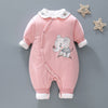 Elephant Cartoon Baby Jumpsuit