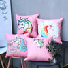 Shinning Unicorn Pillow Cover