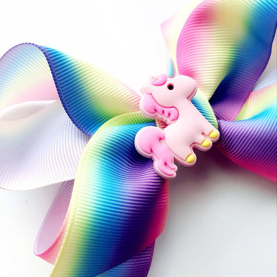 Cute Unicorn Rainbow Ribbon Hair Clip - Well Pick Review